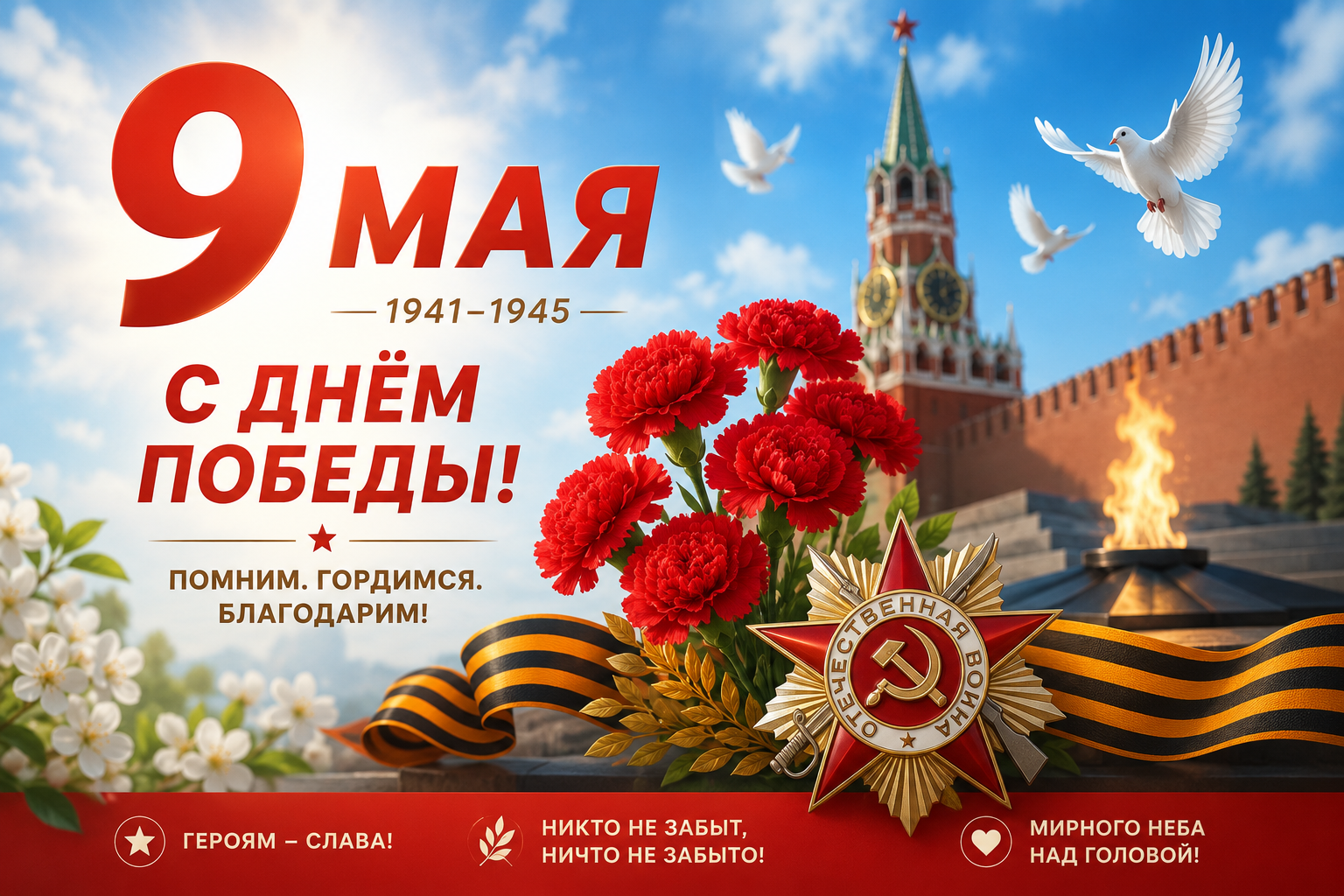 С Днём Победы!